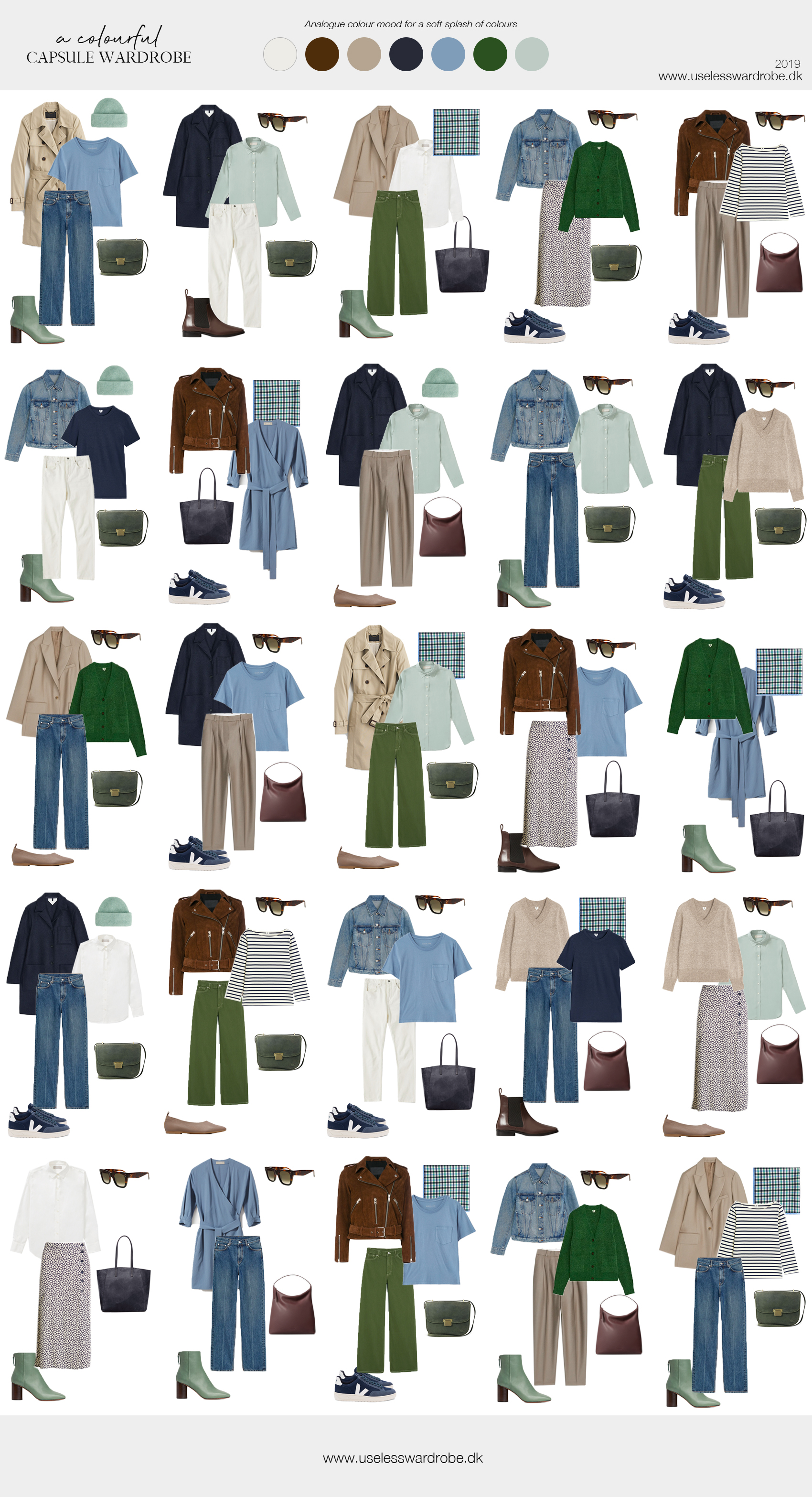How To Build A Colourful Capsule Wardrobe