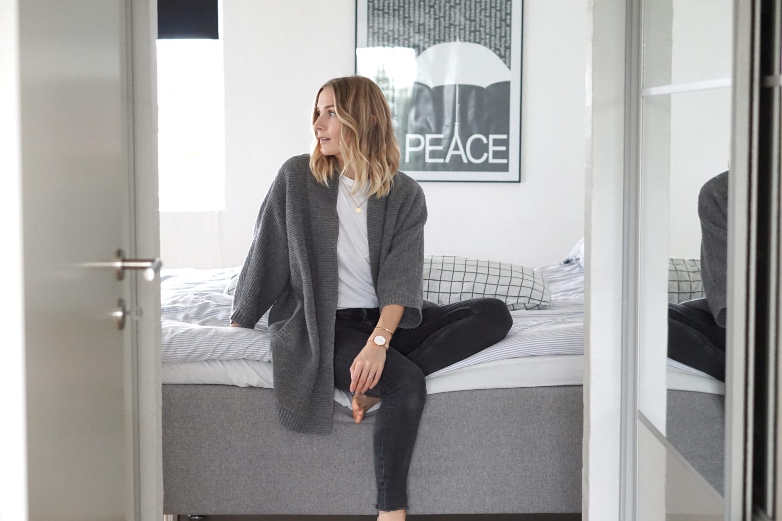 The perfect grey cardigan to take you through winter.