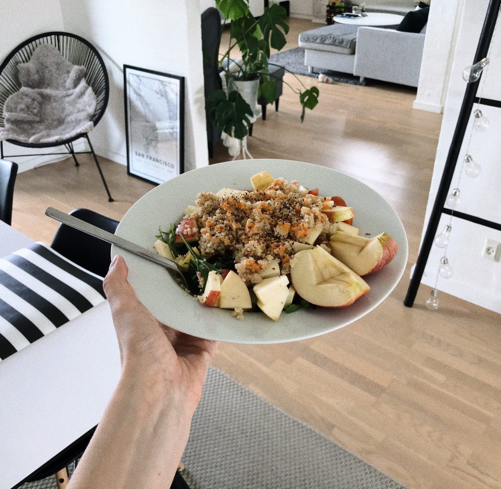 Easy and delicious quinoa salad.