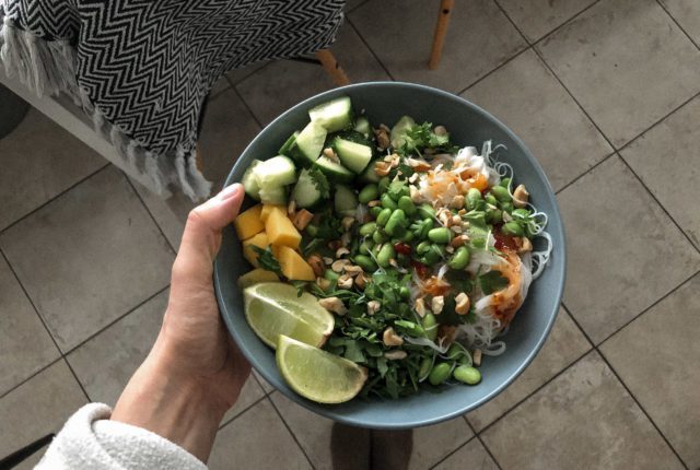 Sunshine poke bowl (happiness in a bowl!)