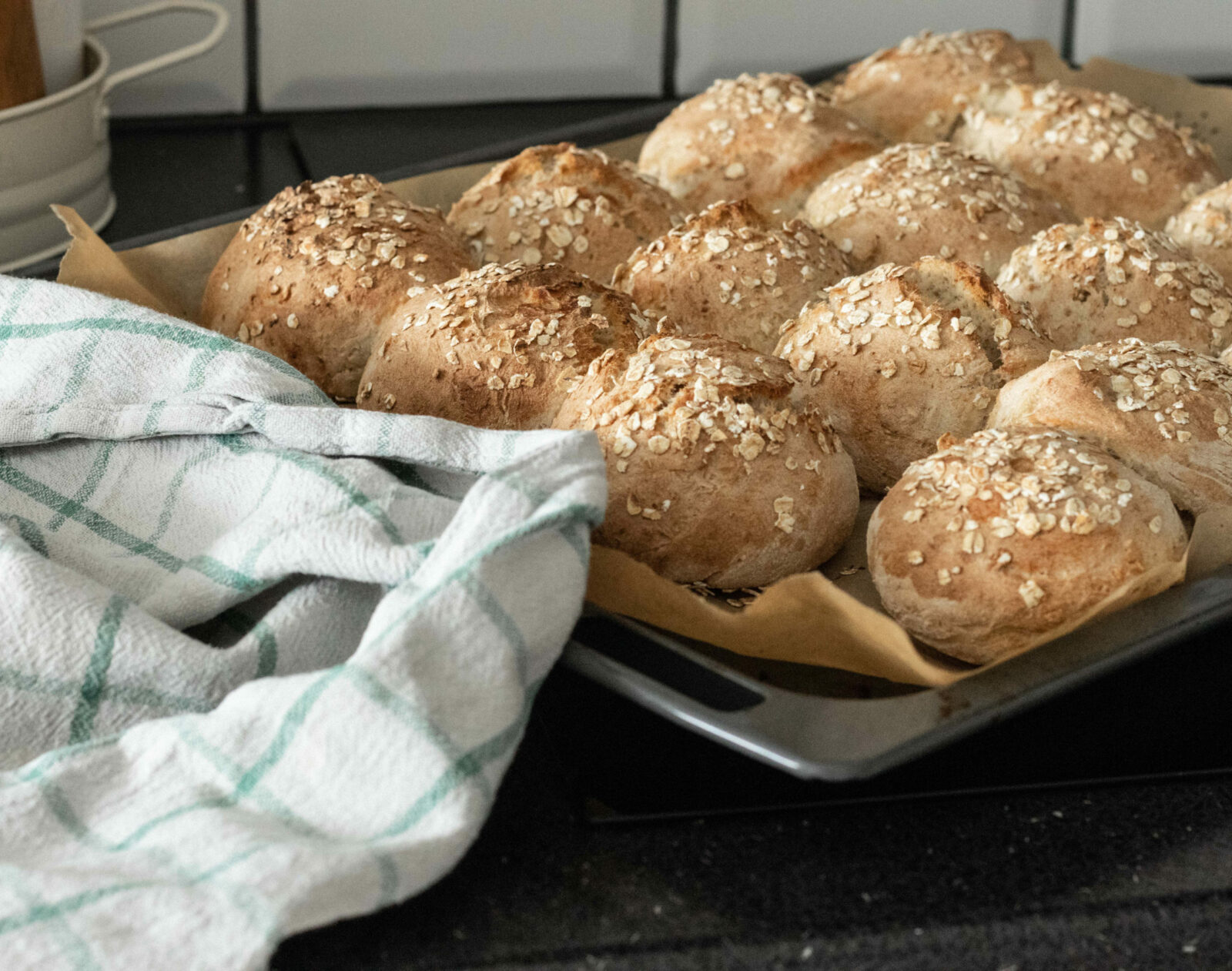 Delicious & healthy oat buns