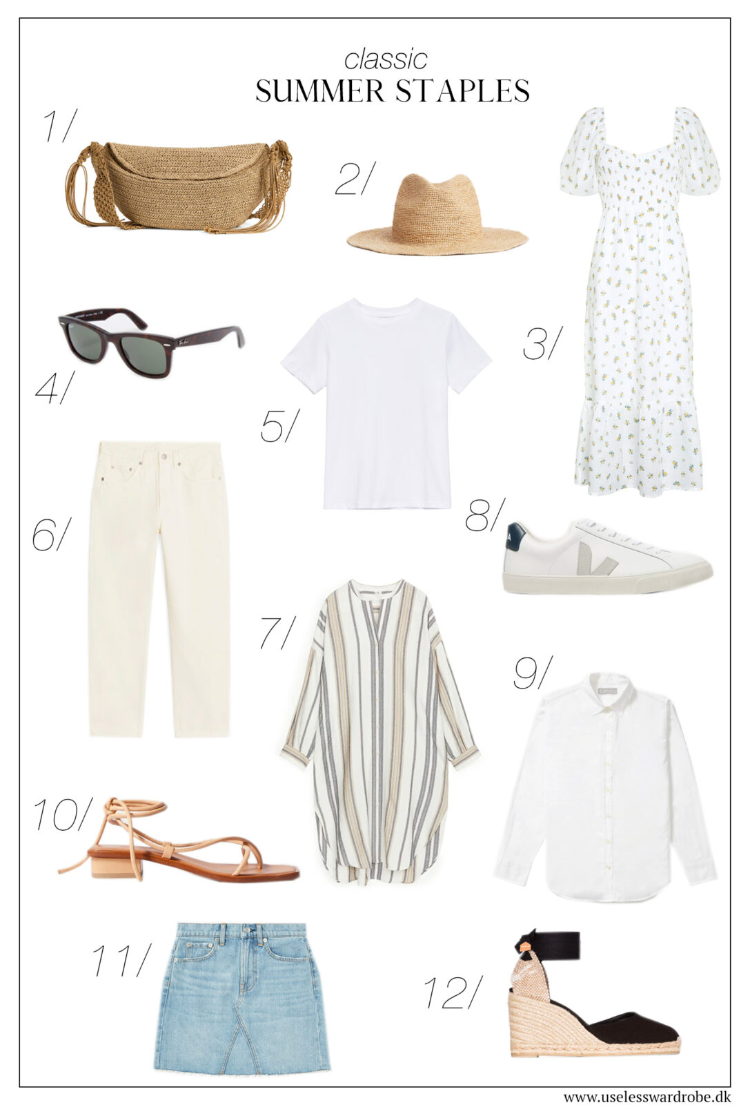 12 classic summer staples to invest in | Use less