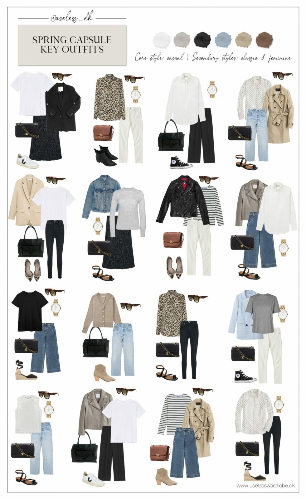 My spring capsule wardrobe 2021: timeless & versatile